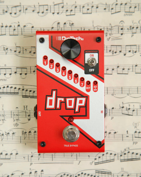 Digitech The Drop Polyphonic Droptune Pedal Pre-Owned