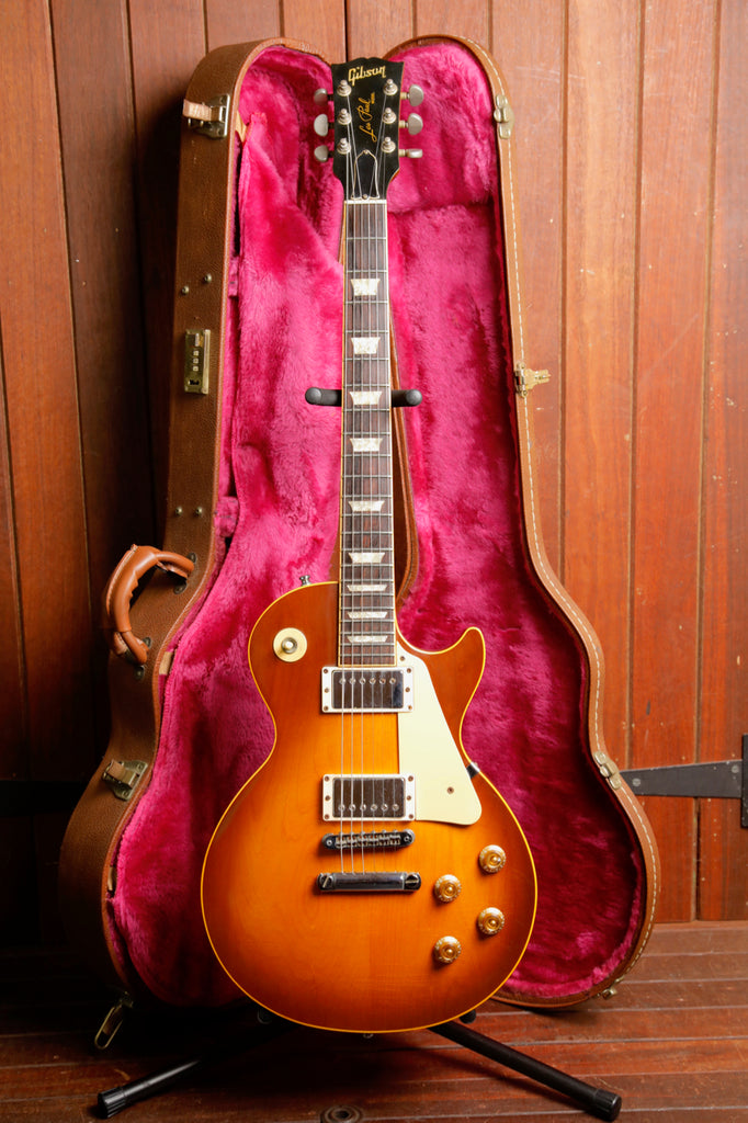 Gibson Les Paul Standard Honey Burst Electric Guitar 1998 Pre-Owned