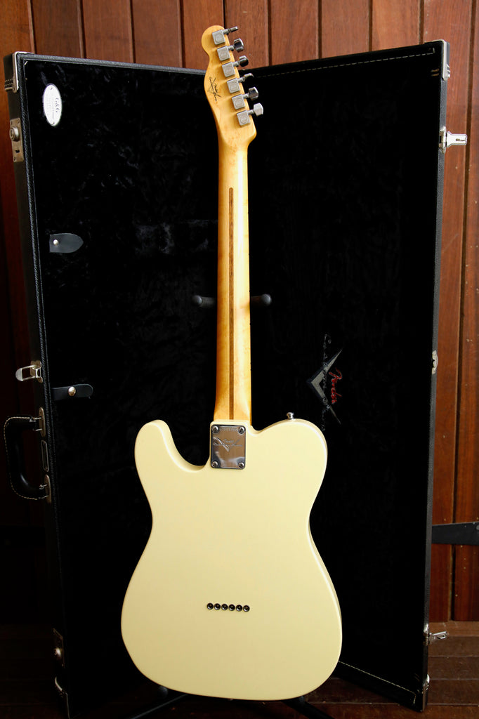 Fender Custom Shop Custom Classic Telecaster Vintage White Electric Guitar 2009