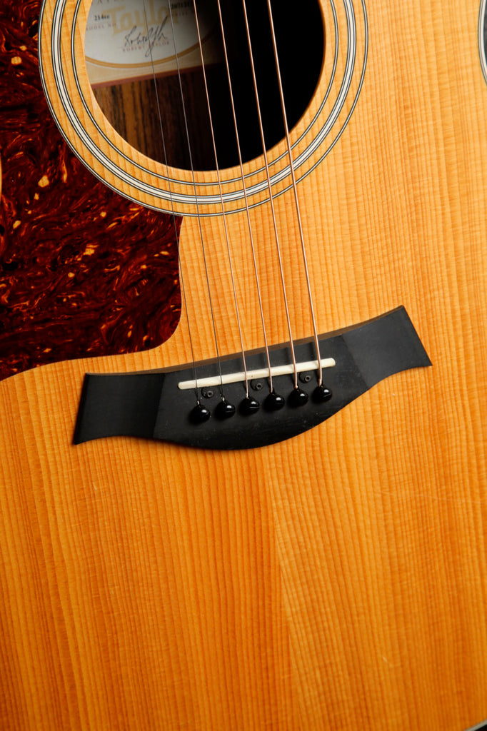 Taylor 214ce Rosewood Grand Auditorium Left Handed Acoustic-Electric Guitar Pre-Owned