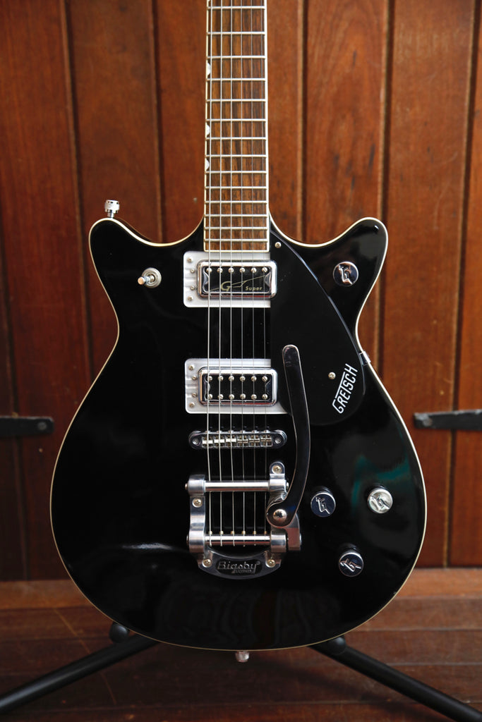 Gretsch G5655T-CB Electromatic Centre Block Double Jet Black Electric Guitar 2015 MIK Pre-Owned