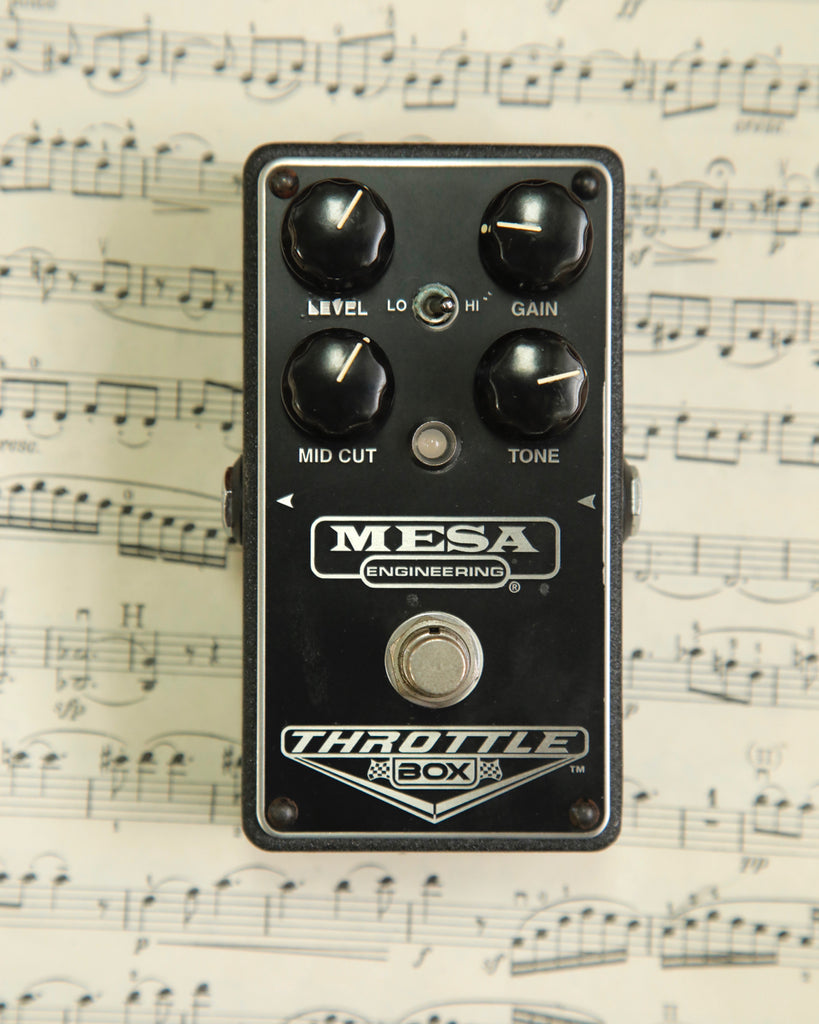 Mesa Boogie Throttle Box Overdrive Box Pedal Pre-Owned