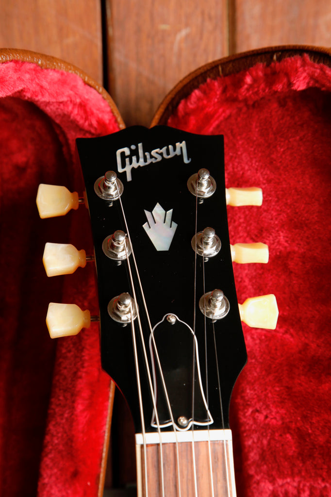 Gibson ES-335 Figured Honey Amber Semi-Hollow Electric Guitar
