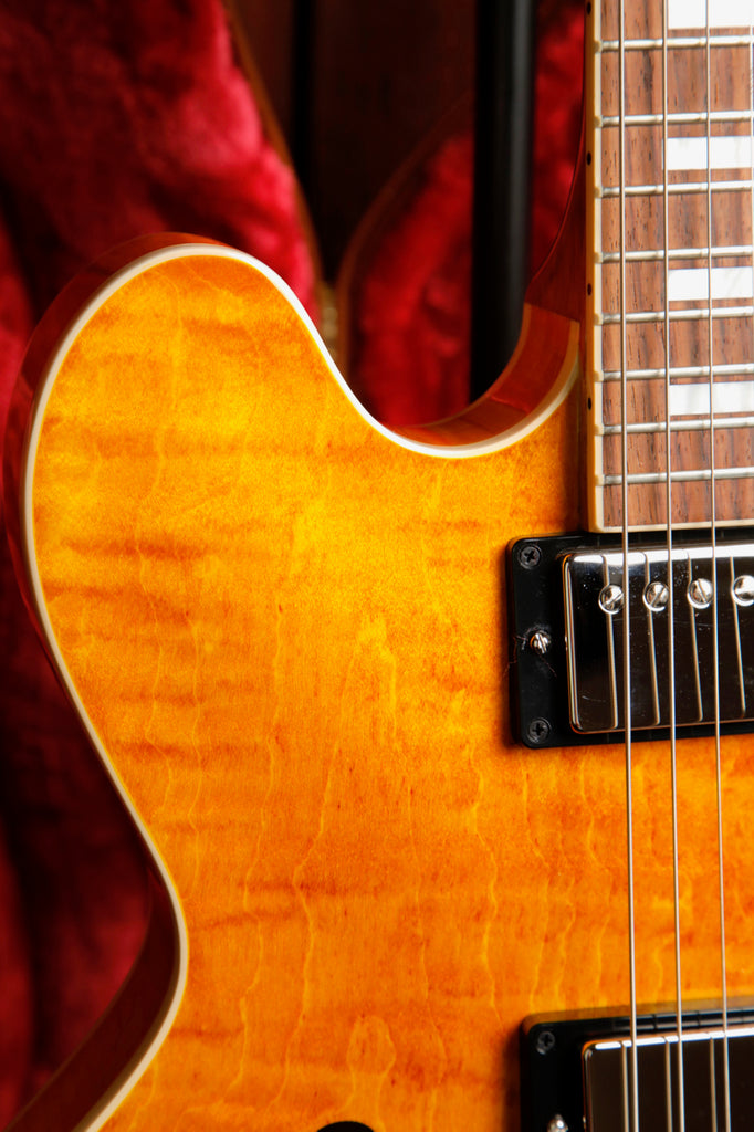 Gibson ES-335 Figured Honey Amber Semi-Hollow Electric Guitar