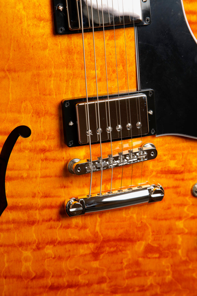 Gibson ES-335 Figured Honey Amber Semi-Hollow Electric Guitar
