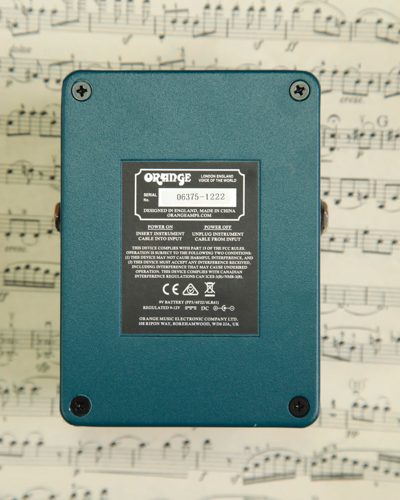 Orange Kongpressor Compressor Pedal Pre-Owned