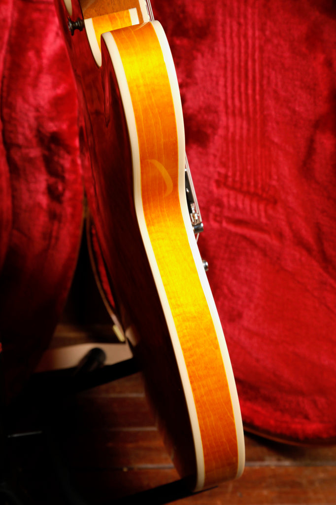 Gibson ES-335 Figured Honey Amber Semi-Hollow Electric Guitar