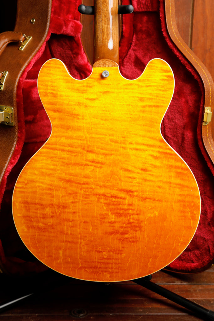 Gibson ES-335 Figured Honey Amber Semi-Hollow Electric Guitar