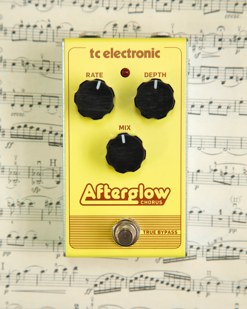 TC Electronic Afterglow Chorus Effect Pedal Pre-Owned