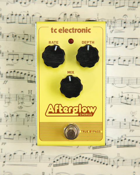 TC Electronic Afterglow Chorus Effect Pedal Pre-Owned