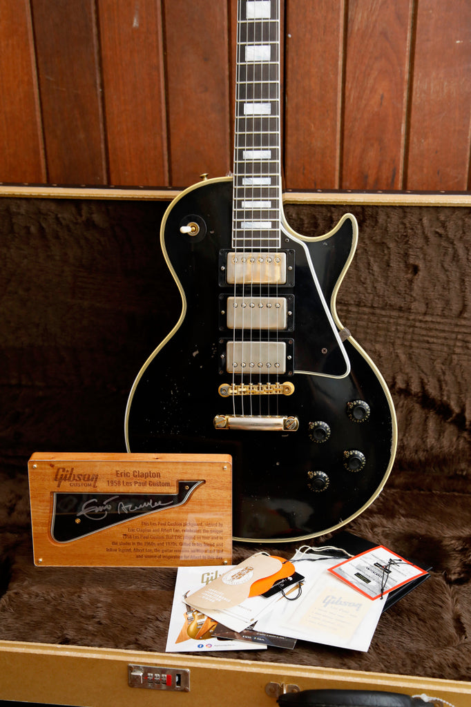 Gibson Custom Eric Clapton 1958 Les Paul Custom Ebony