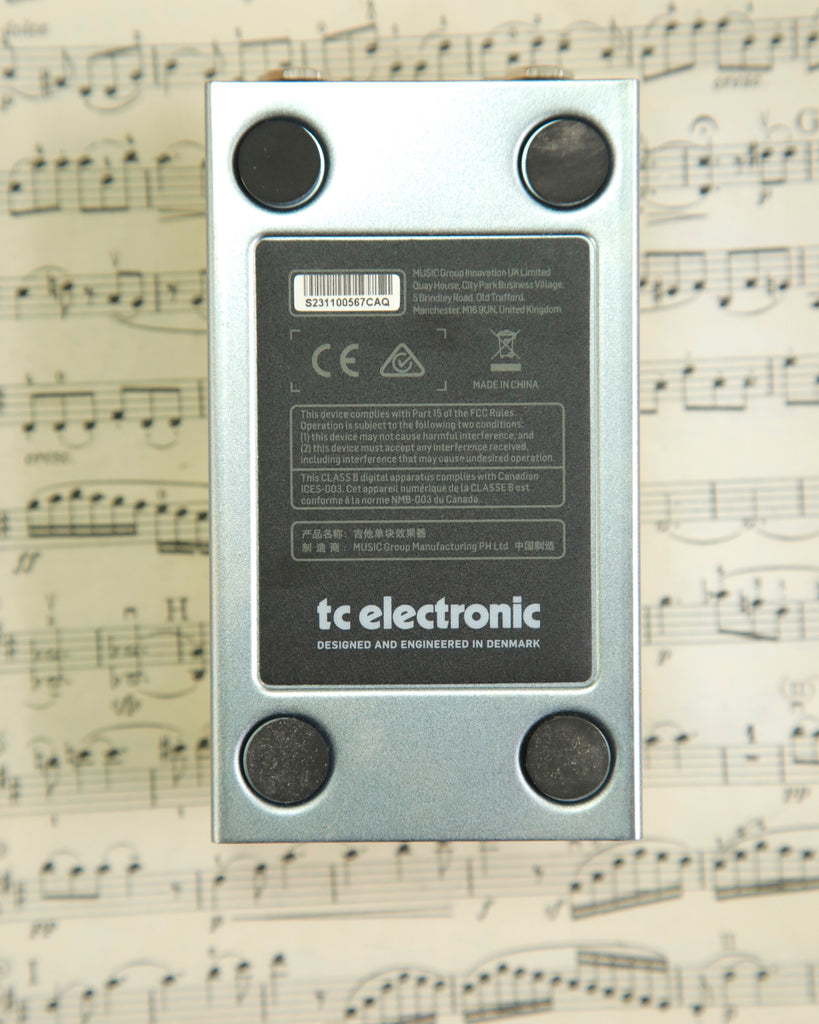 TC Electronic Afterglow Chorus Effect Pedal Pre-Owned