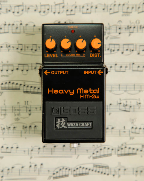 Boss HM-2W Waza Craft Heavy Metal Distortion Pedal Pre-Owned