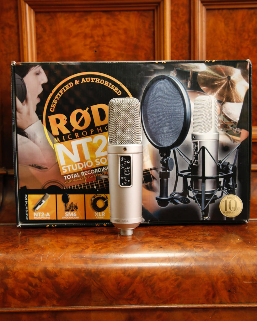 Rode NT2-A Multi-Pattern Large-Diaphragm Condensor Microphone Pre-Owned