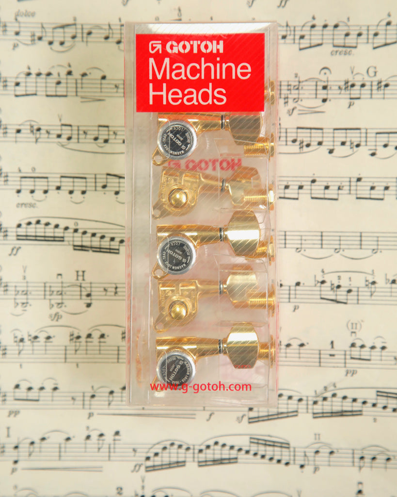 Gotoh SG381 MGT Gold Locking Tuners Pre-Owned