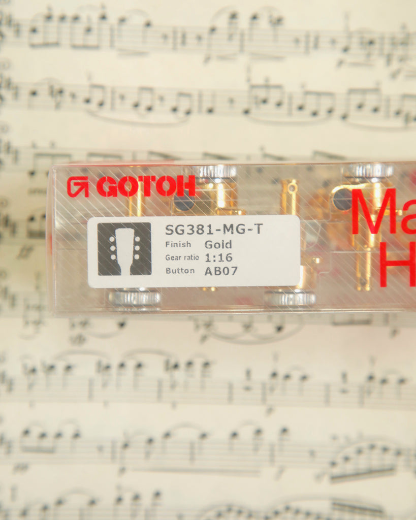 Gotoh SG381 MGT Gold Locking Tuners Pre-Owned