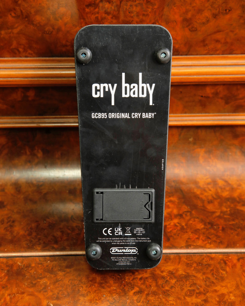 Dunlop Crybaby Original Wah GCB-95 Pedal Pre-Owned