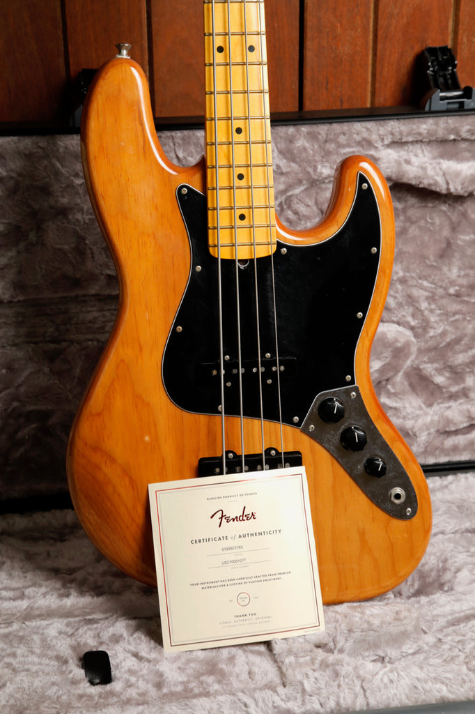 Fender American Professional II Jazz Bass Roasted Pine Pre-Owned