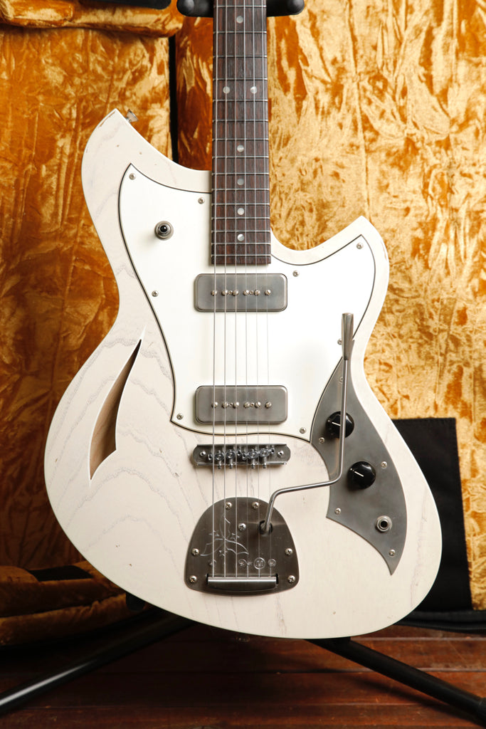 Novo Miris J Custom Mary Kaye White Electric Guitar