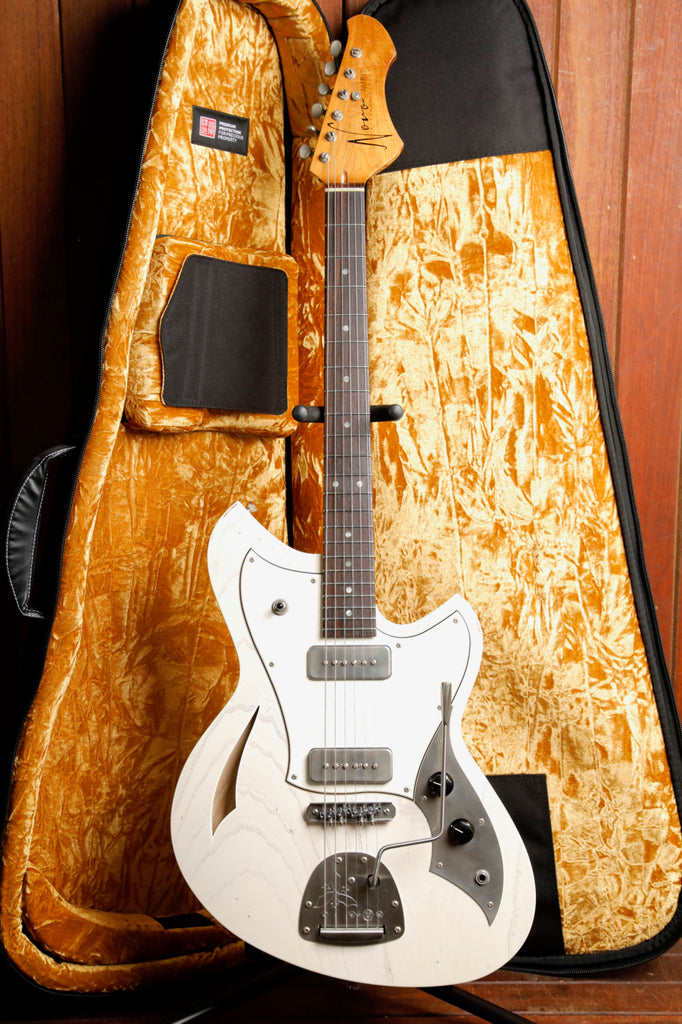 Novo Miris J Custom Mary Kaye White Electric Guitar