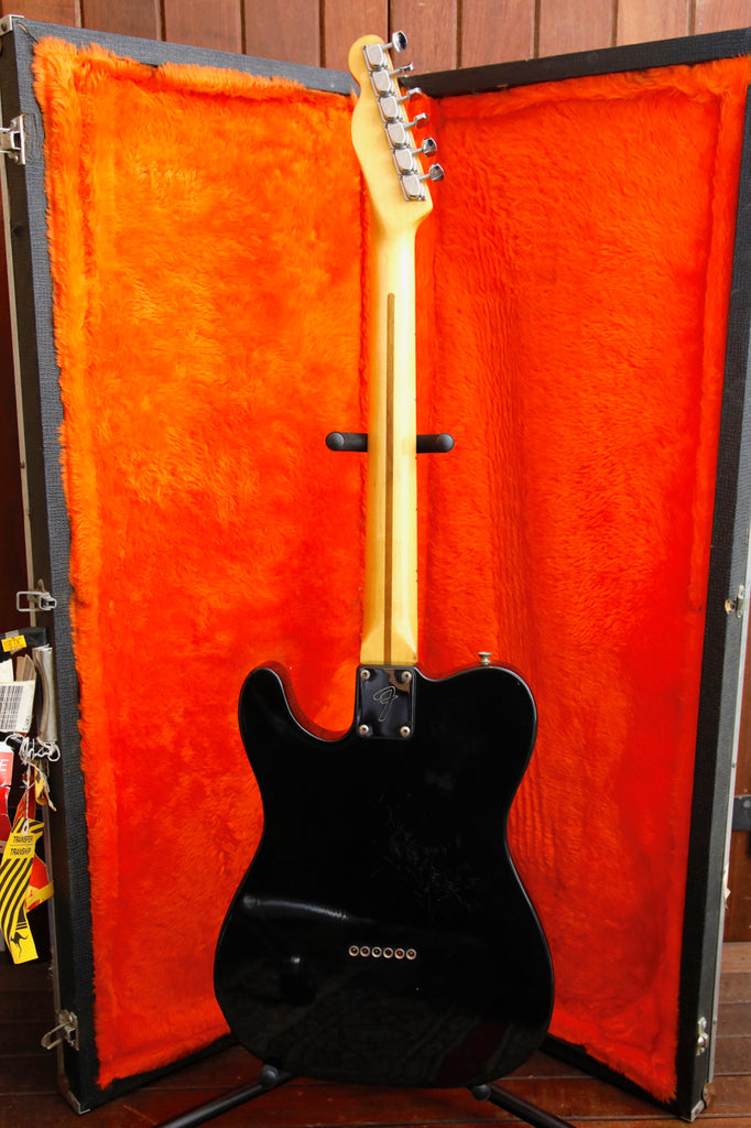 Fender Telecaster Black Electric Guitar Vintage USA 1978 Pre-Owned