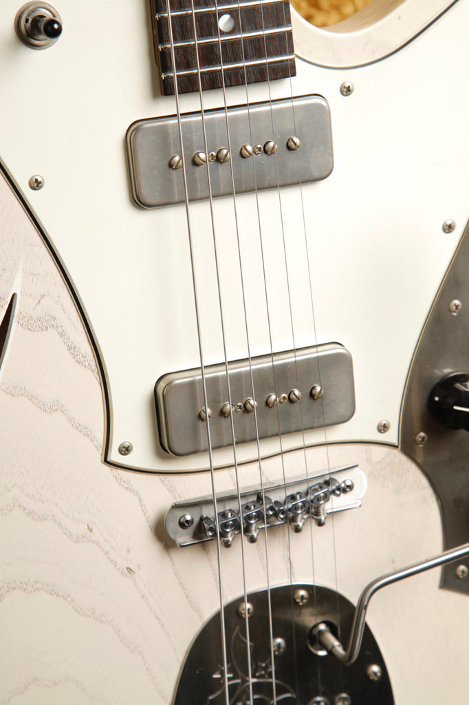 Novo Miris J Custom Mary Kaye White Electric Guitar