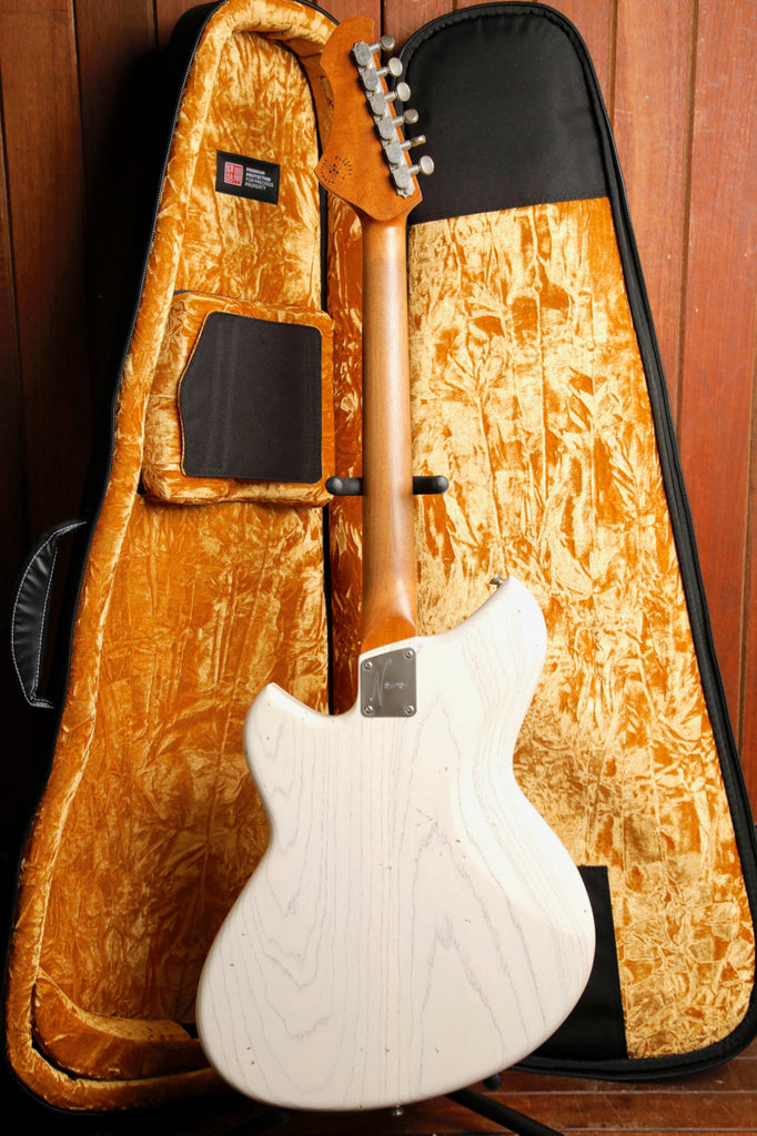 Novo Miris J Custom Mary Kaye White Electric Guitar