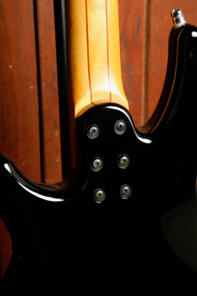Schecter Raiden Custom-4 Black Bass Guitar Pre-Owned
