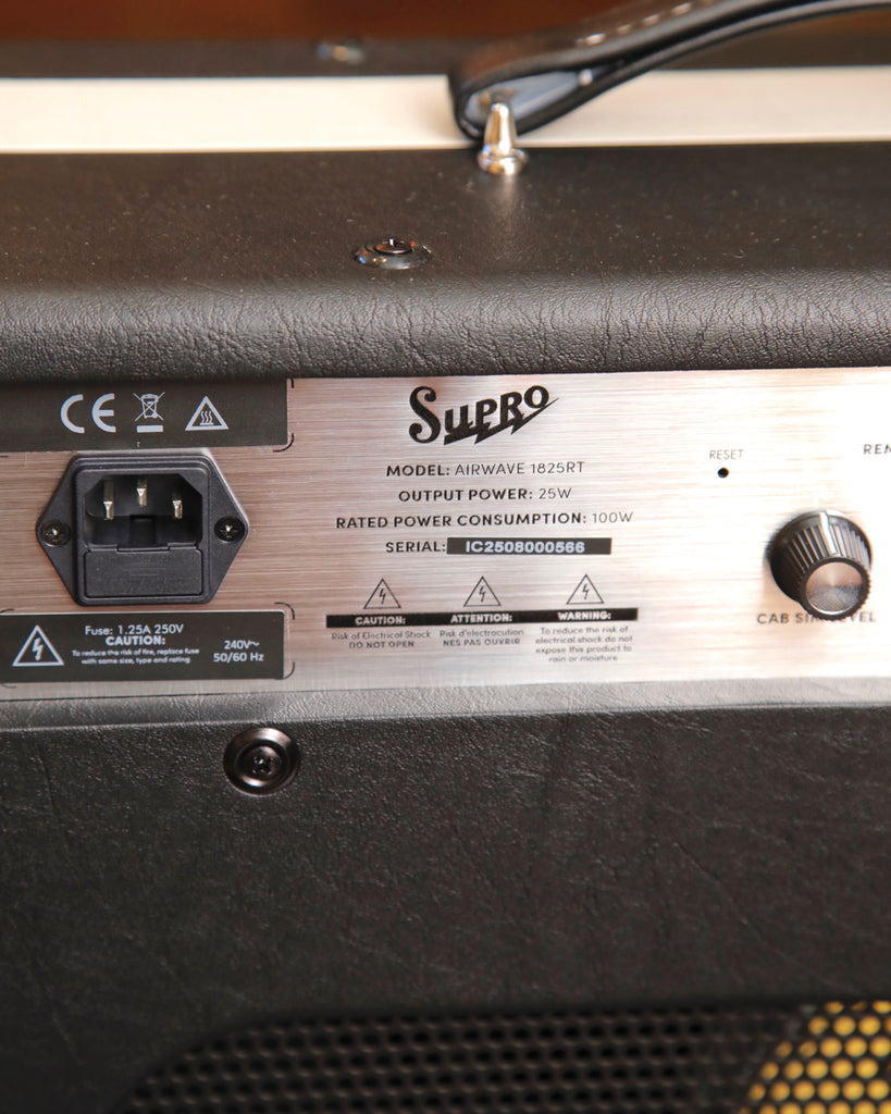 Supro Airwave 25-Watt 1x12" Valve Guitar Amplifier