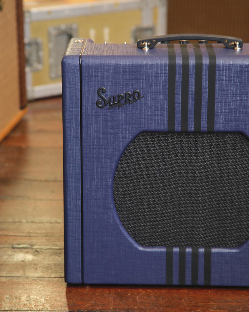 Supro Delta King 12 Combo 1x12" Amplifier Navy Blue & Black