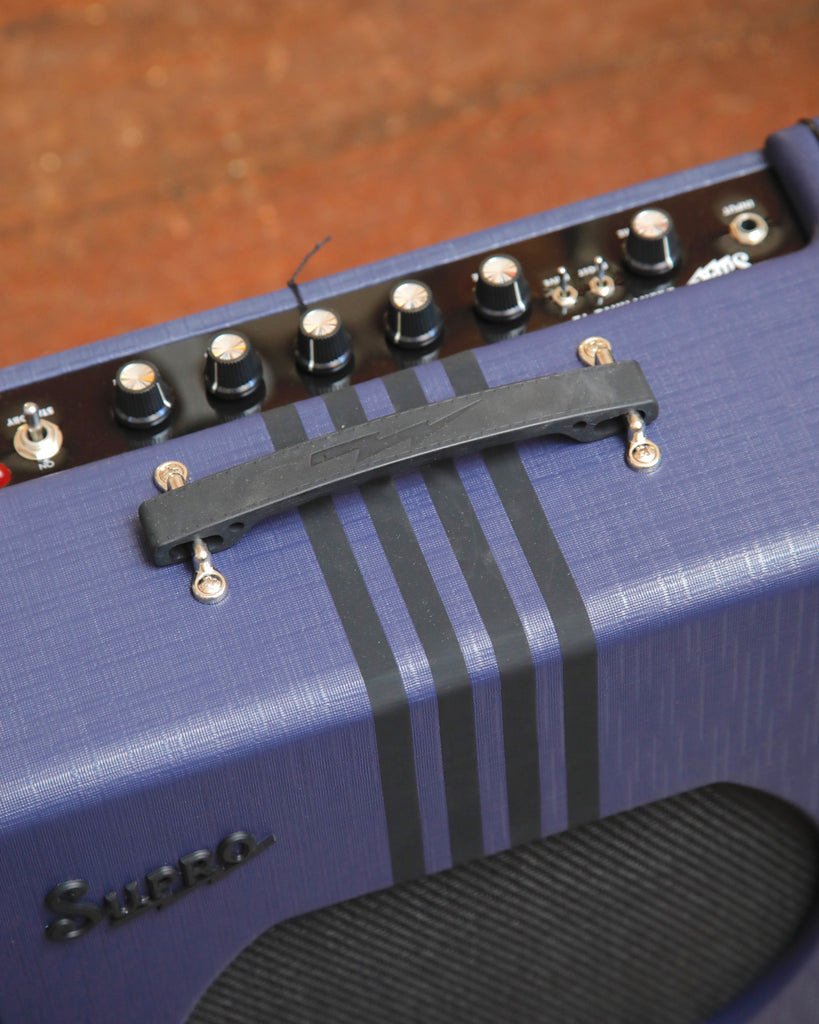 Supro Delta King 12 Combo 1x12" Amplifier Navy Blue & Black