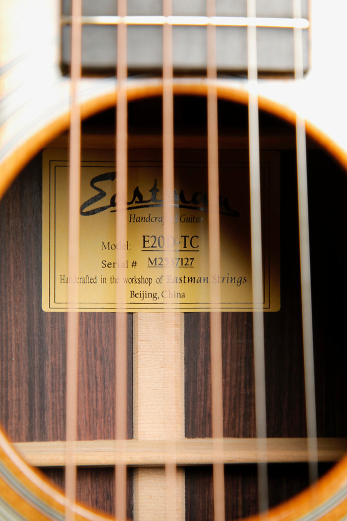 Eastman E20D-TC Dreadnought Acoustic Guitar