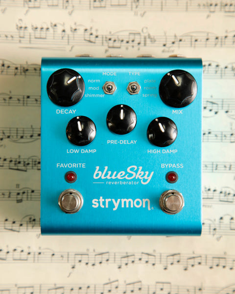 Strymon BlueSky Reverb Pedal V1 Pre-Owned