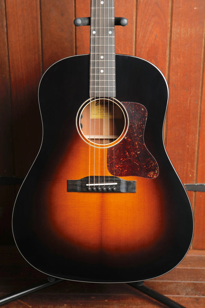 Eastman E1SS-DLX-SB Deluxe Sunburst Slope Shoulder Acoustic-Electric Guitar