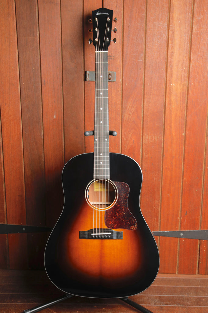Eastman E1SS-DLX-SB Deluxe Sunburst Slope Shoulder Acoustic-Electric Guitar