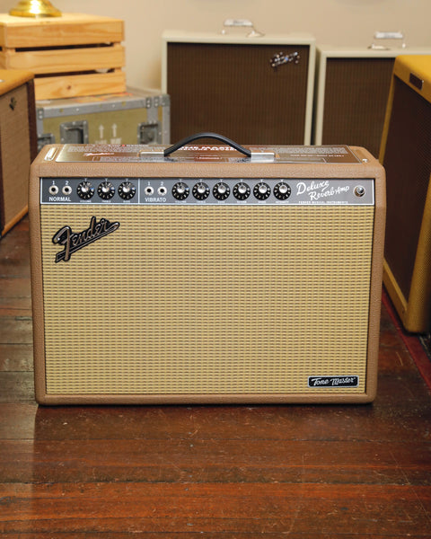 Fender Limited Edition ToneMaster Deluxe Reverb Cocoa 1x12" Guitar Amplifier Combo