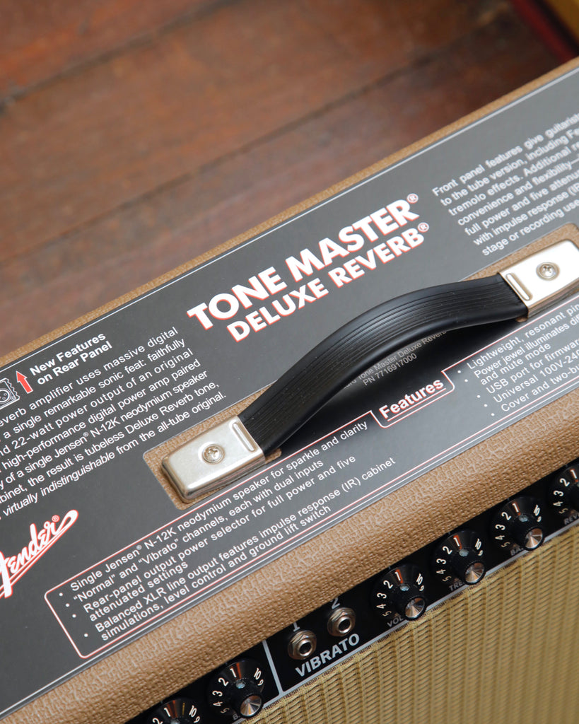 Fender Limited Edition ToneMaster Deluxe Reverb Cocoa 1x12" Guitar Amplifier Combo