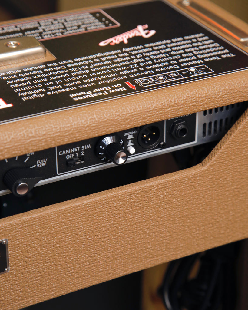 Fender Limited Edition ToneMaster Deluxe Reverb Cocoa 1x12" Guitar Amplifier Combo