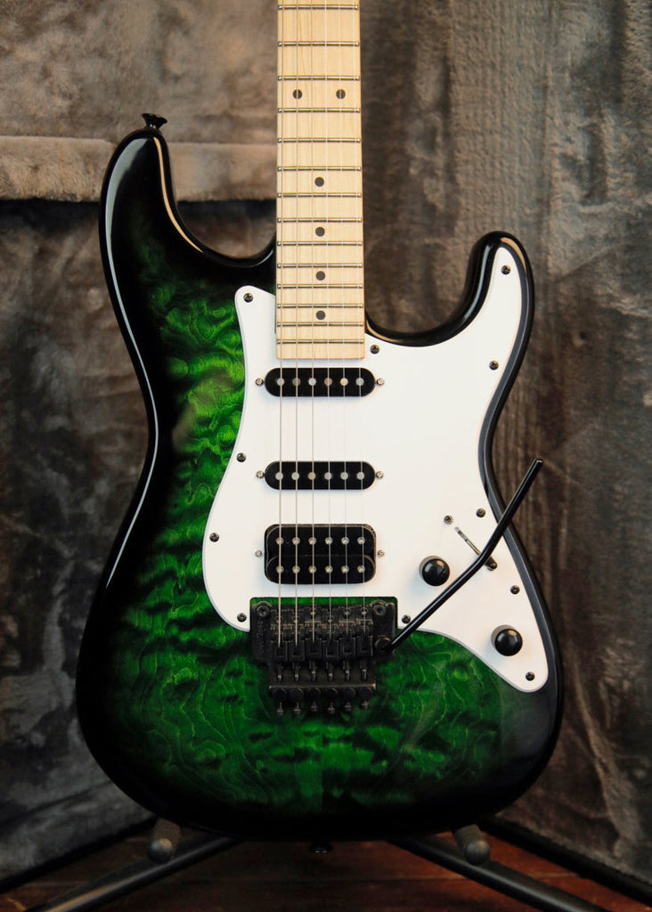 Jackson X Series Adrian Smith SDXQ Transparent Green Electric Guitar Pre-Owned