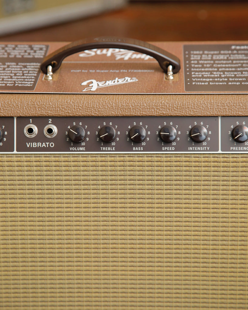 Fender '62 Super Amp 2x10" 40-Watt Valve Guitar Amplifier Combo