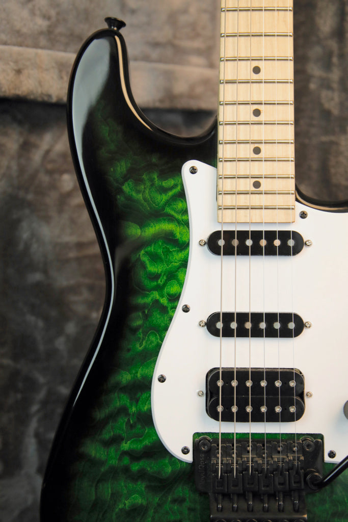 Jackson X Series Adrian Smith SDXQ Transparent Green Electric Guitar Pre-Owned