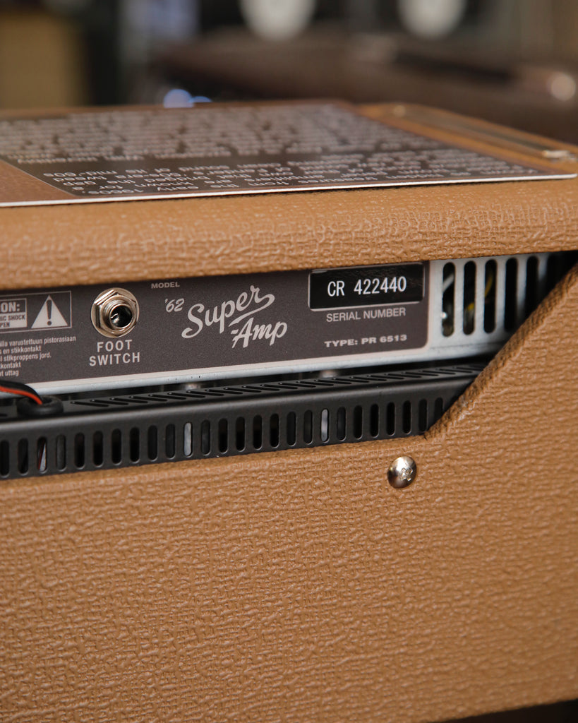 Fender '62 Super Amp 2x10" 40-Watt Valve Guitar Amplifier Combo