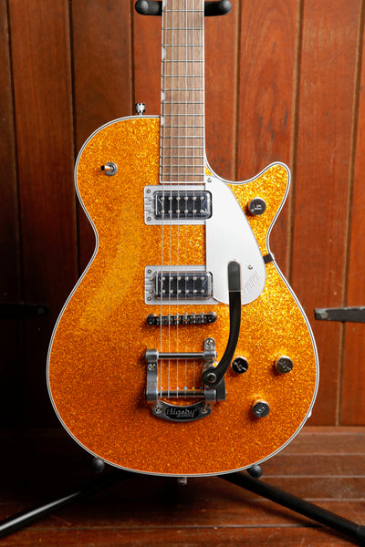 Gretsch G5230T Electromatic Sparkle Jet FT Single-Cut w/ Bigsby Gold Sparkle