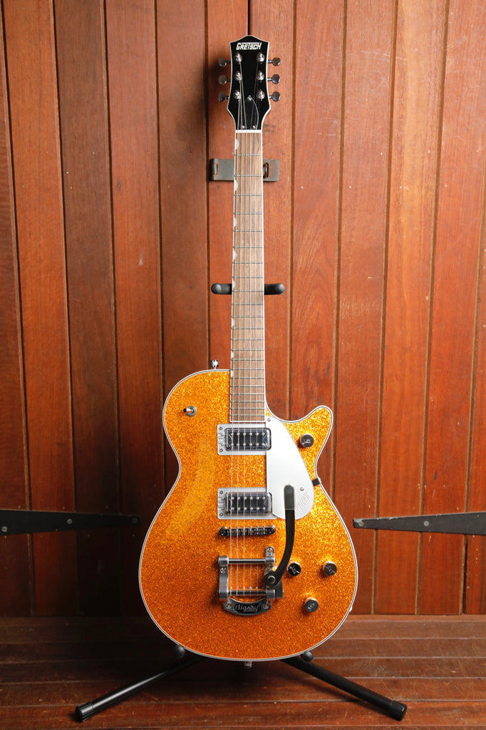 Gretsch G5230T Electromatic Sparkle Jet FT Single-Cut w/ Bigsby Gold Sparkle