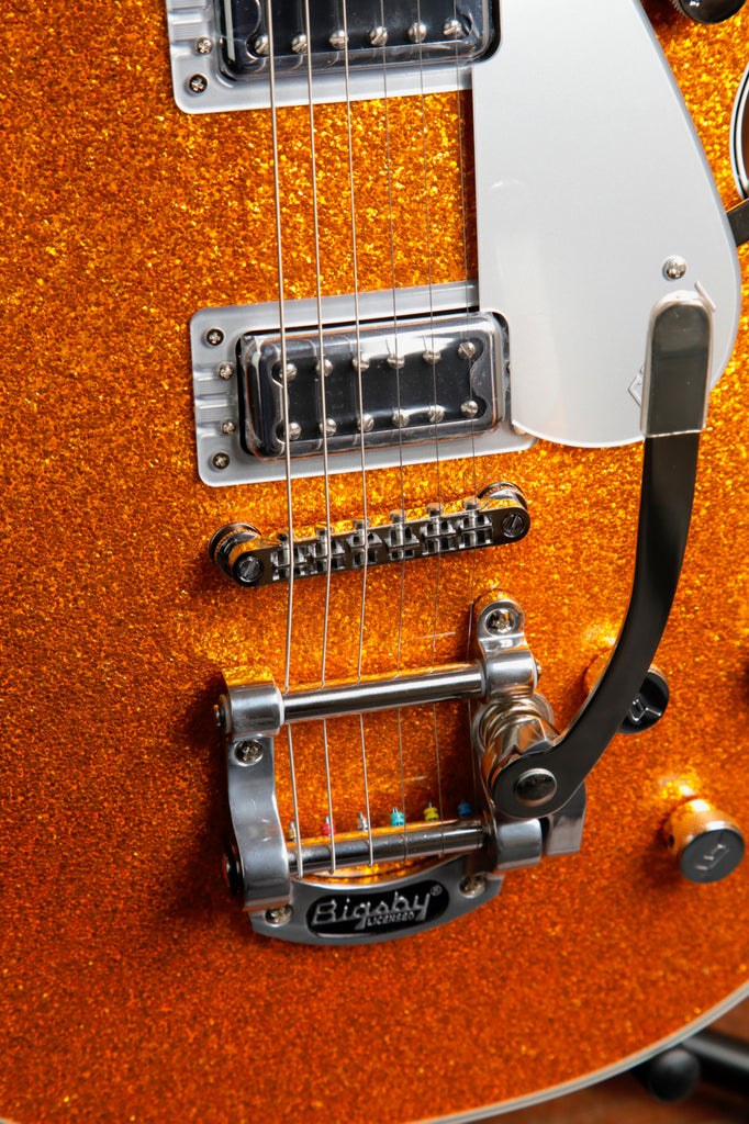 Gretsch G5230T Electromatic Sparkle Jet FT Single-Cut w/ Bigsby Gold Sparkle