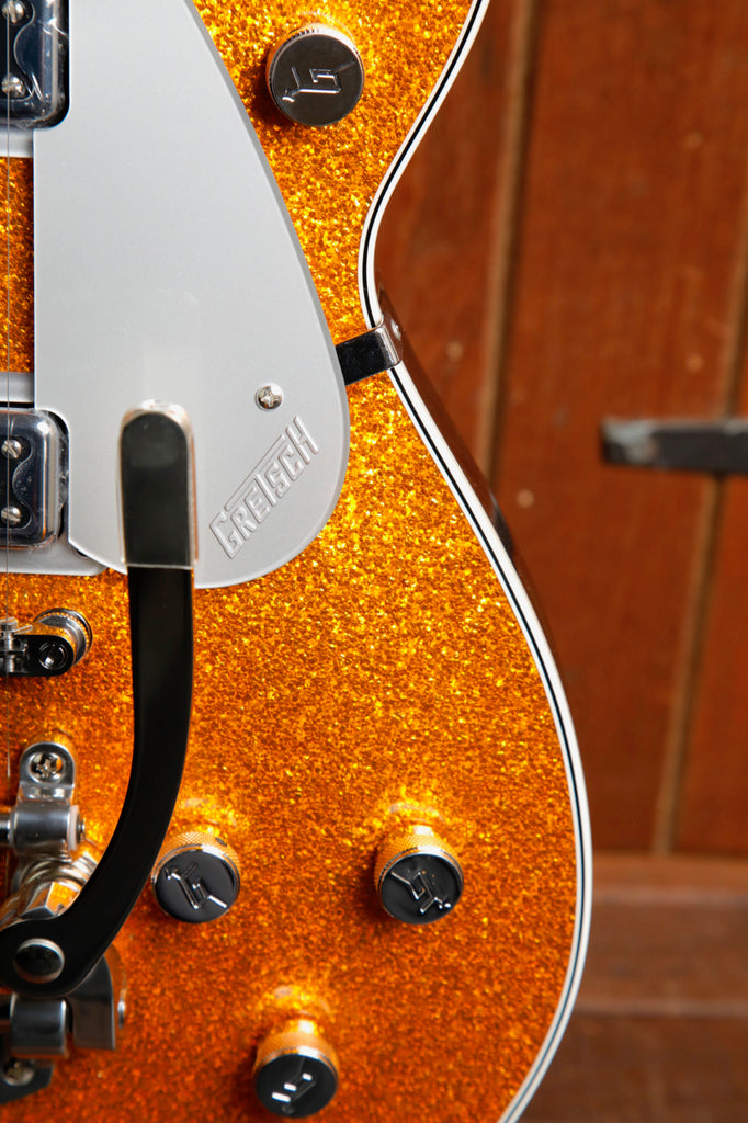 Gretsch G5230T Electromatic Sparkle Jet FT Single-Cut w/ Bigsby Gold Sparkle