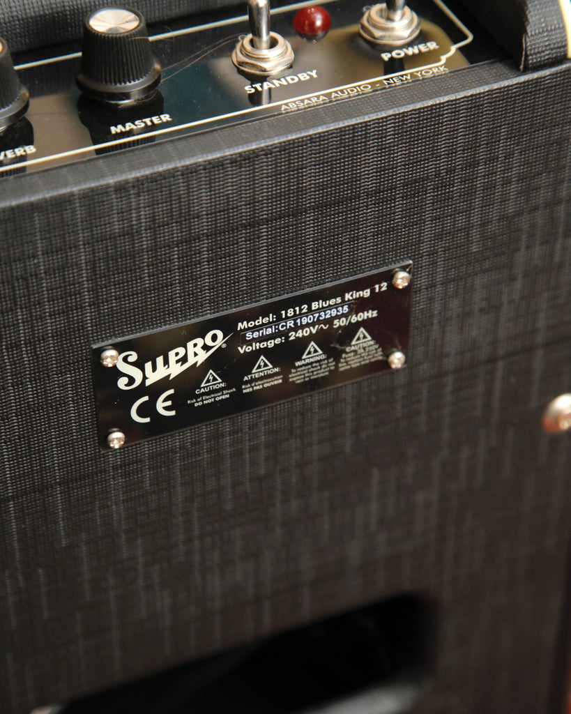 Supro Blues King 12 Valve Combo Amplifier Pre-Owned