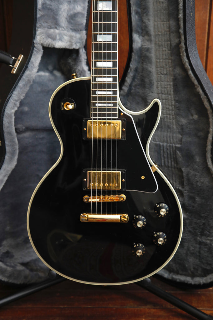 Gibson Custom '68 Les Paul Custom Reissue Ebony Electric Guitar 2020 Pre-Owned