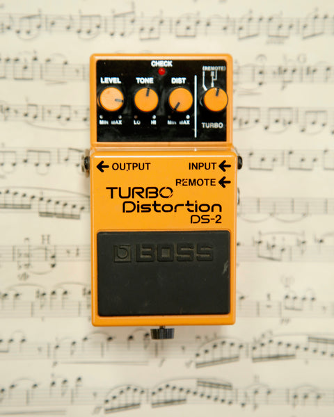 Boss DS-2 Turbo Distortion Pedal Pre-Owned