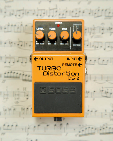 Boss DS-2 Turbo Distortion Pedal Pre-Owned